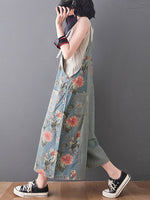 Sleeveless Denim Dungaree
