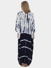 Evatrends cotton gown robe printed kimonos, Outerwear, Nightwear, Rayon, Board Sleeves, Different colors, Tie Dye print