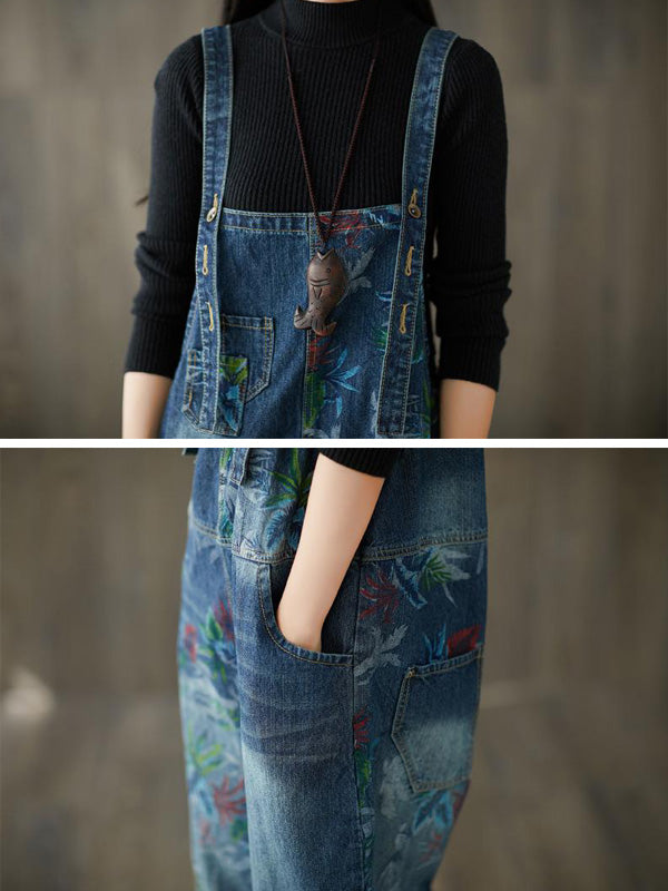 Laura atrai Dungaree geral