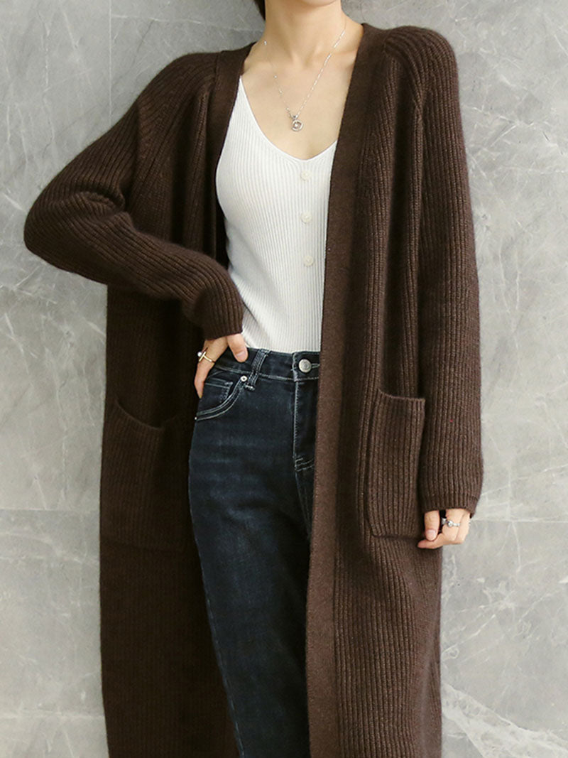 Chaque fois que j'entends un long cardigan