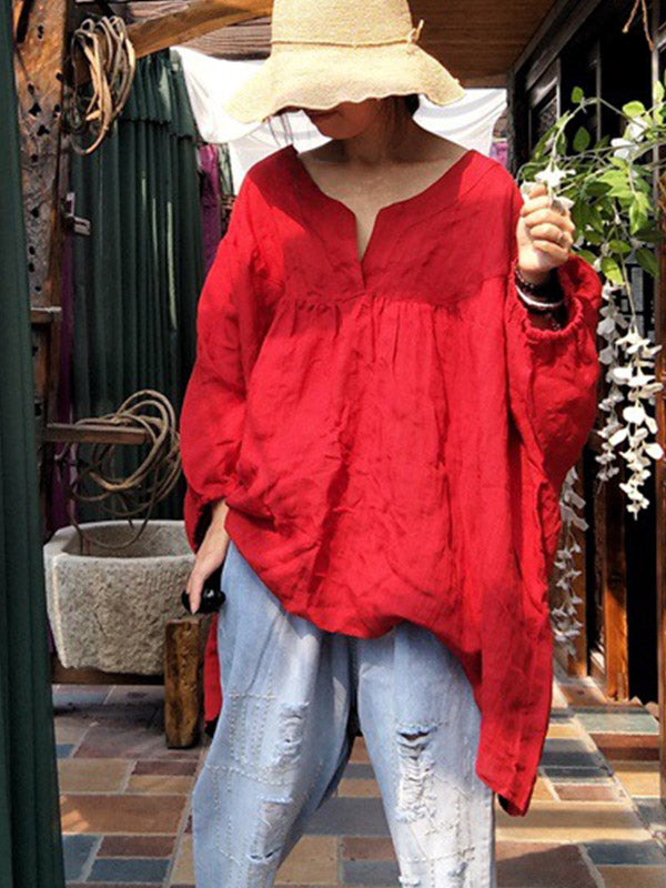 Blood Shine Tunic Shirt for Women