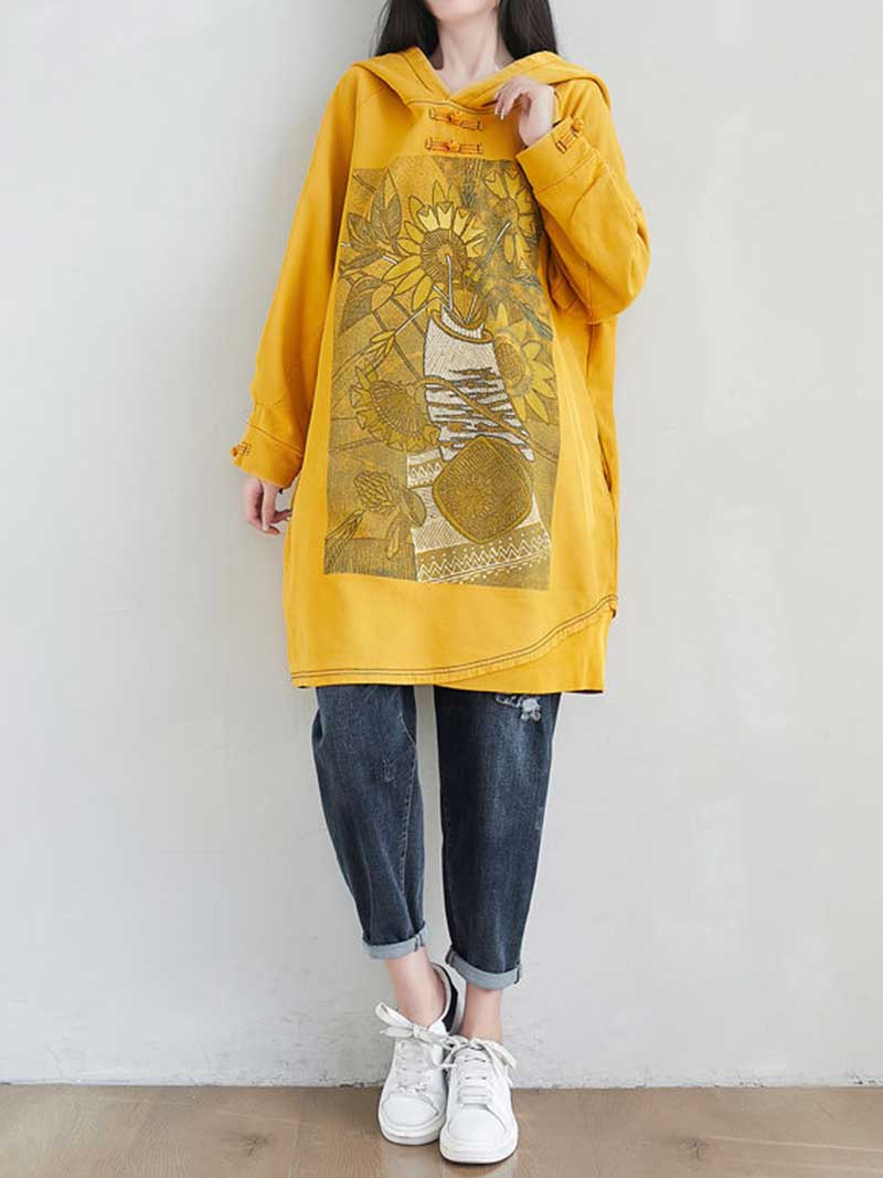 City of Stars Floral Print Cabin Pull MIDI Robe