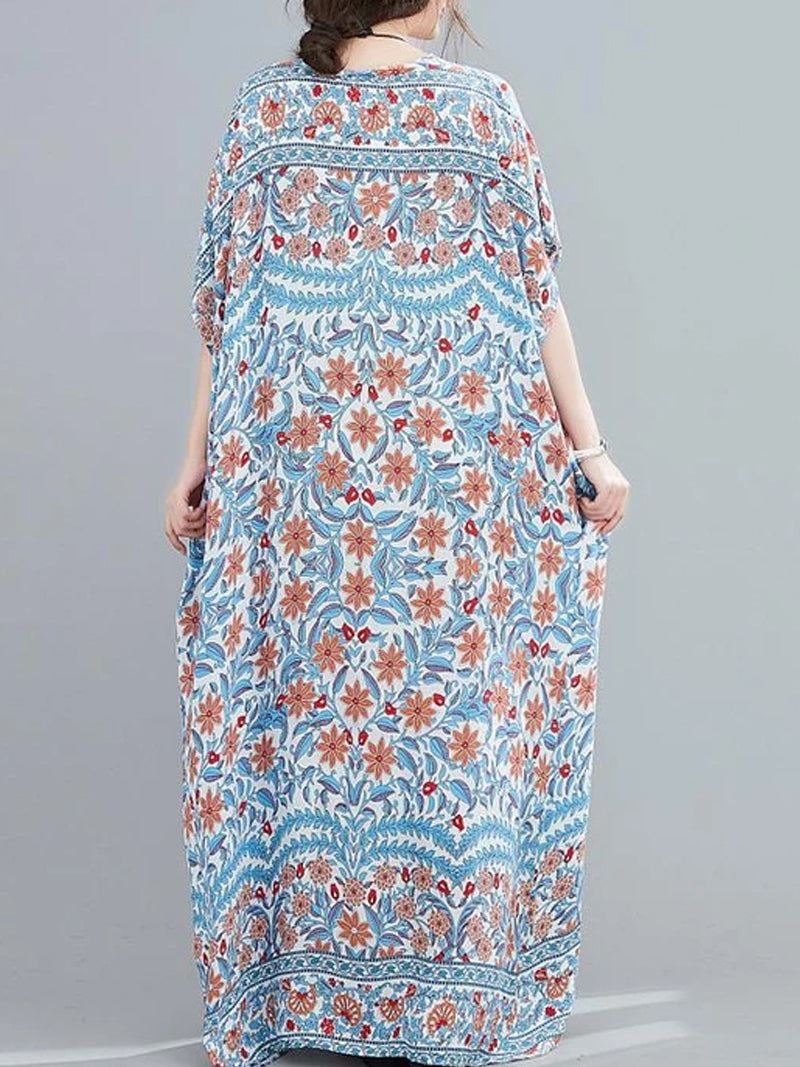Está bem, vestido de kaftan