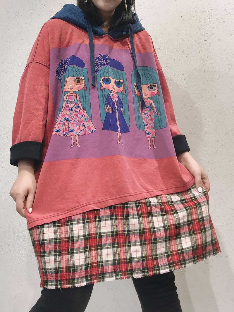 Trendy Women's Sweatshirt Dress