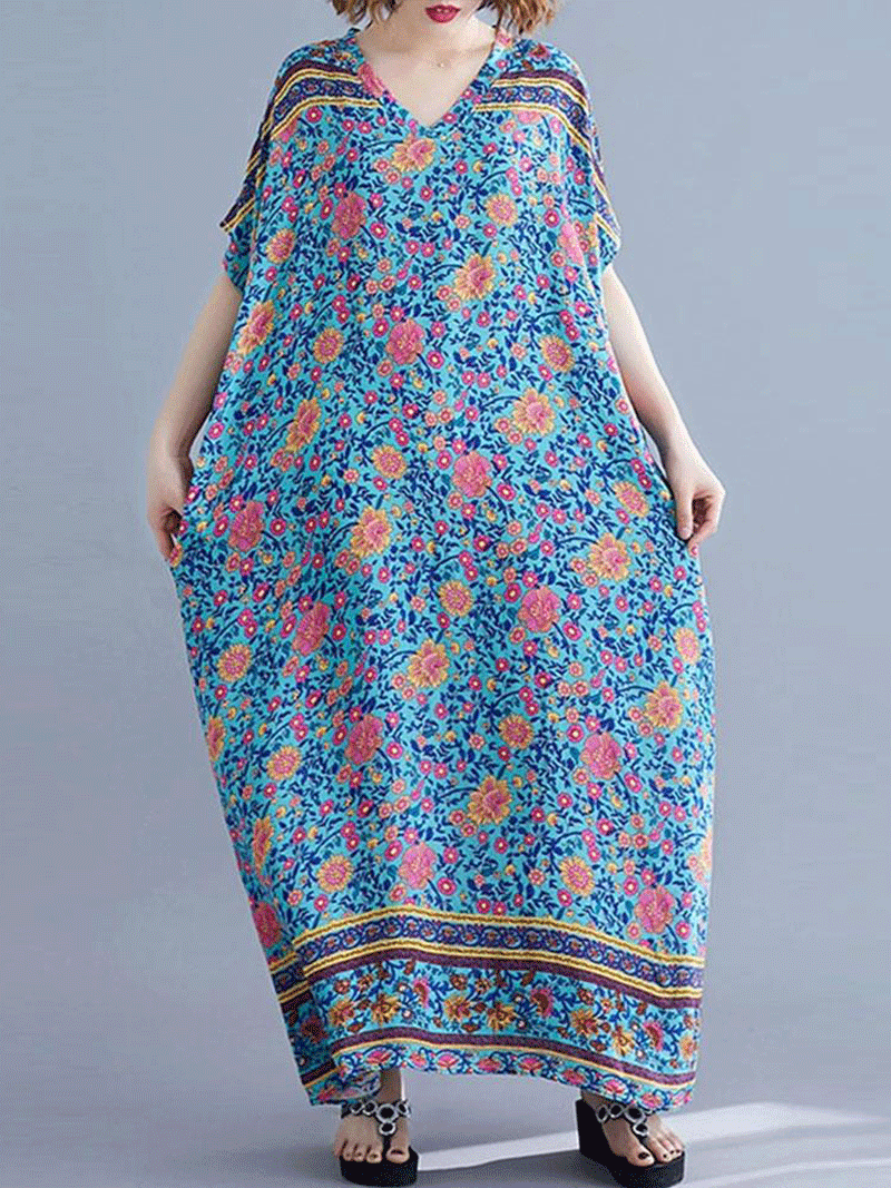 Robe de Kaftan à terre