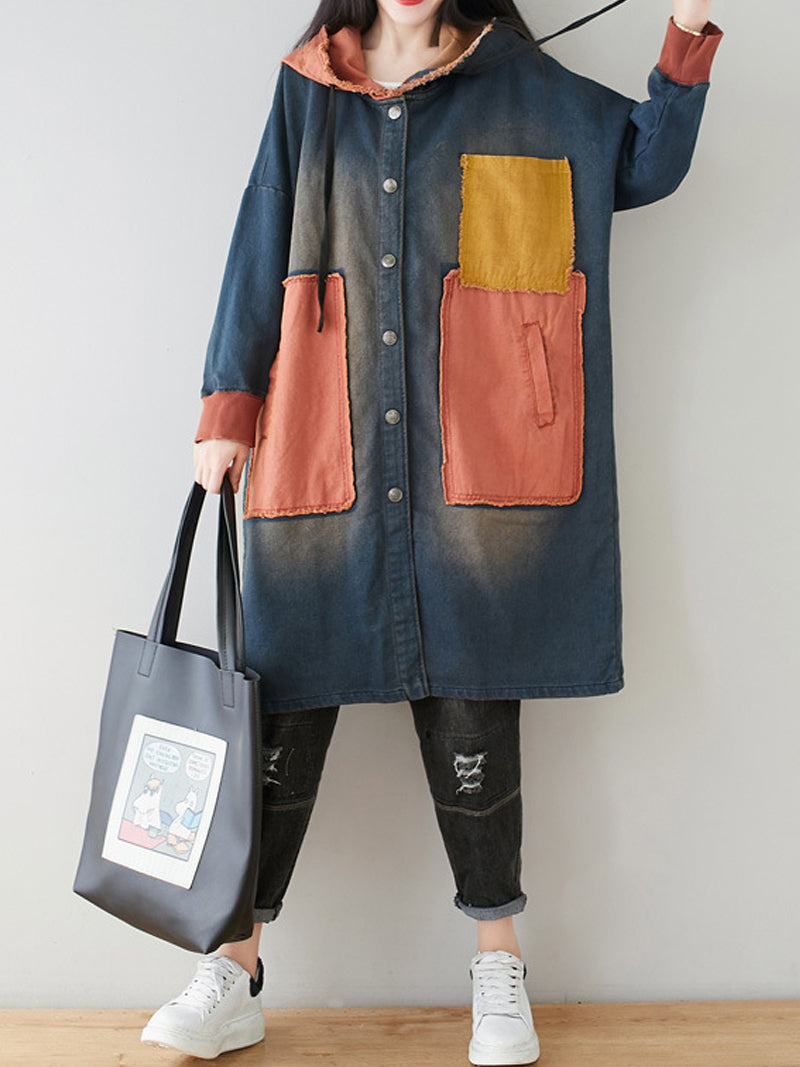 Ici je pose du manteau