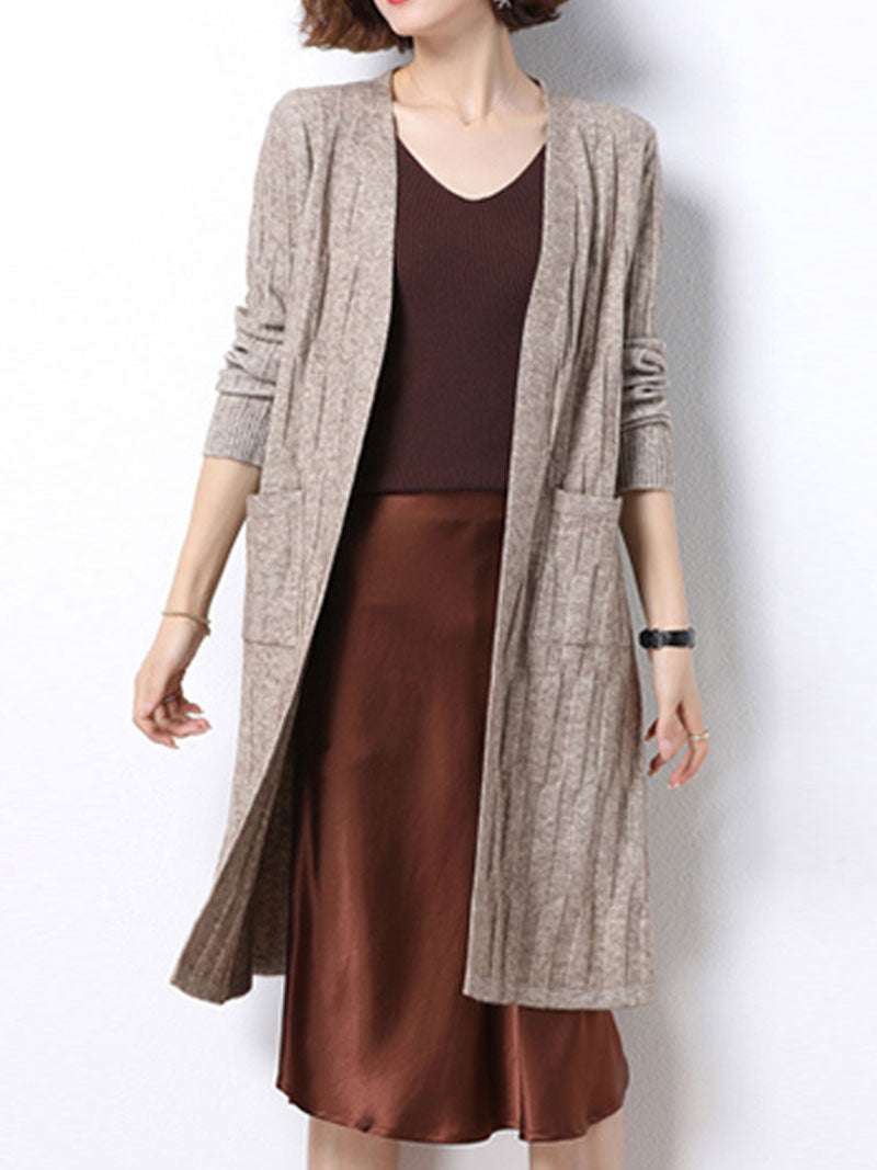 Classic Long knitted Cardigan