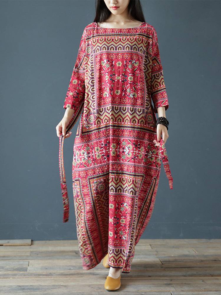 Relaxed Women's Summer Maxi Dress