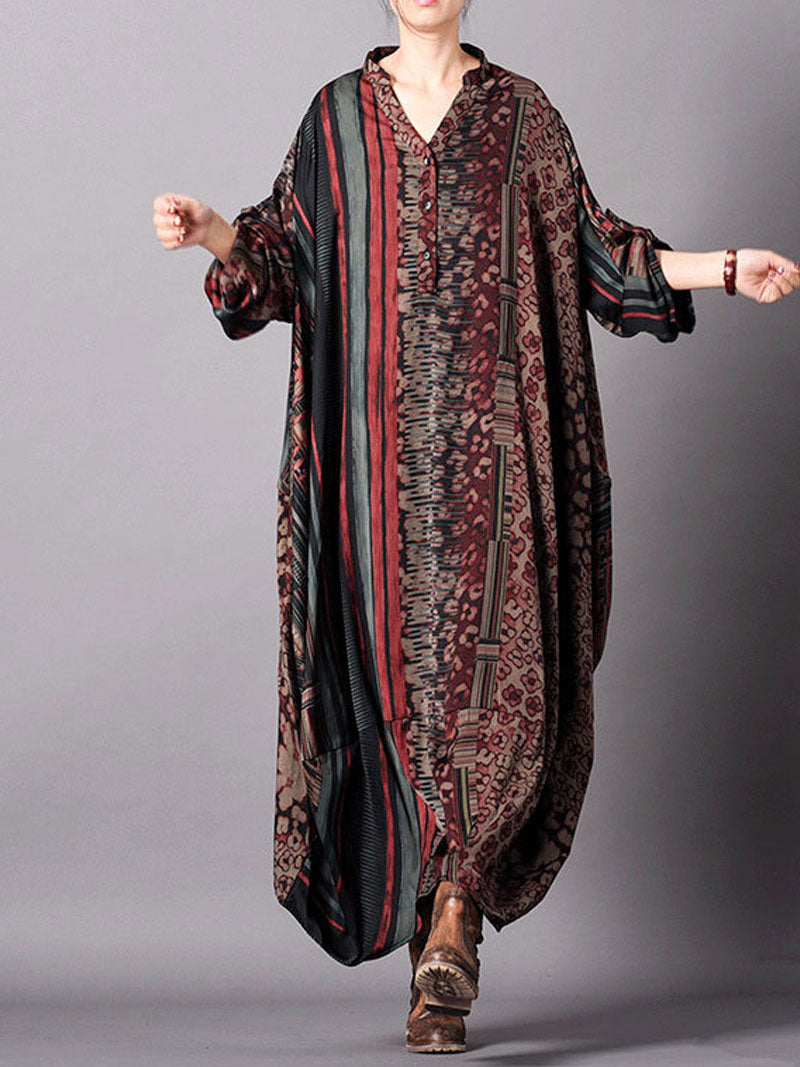 Meu vestido maxi de coração batendo
