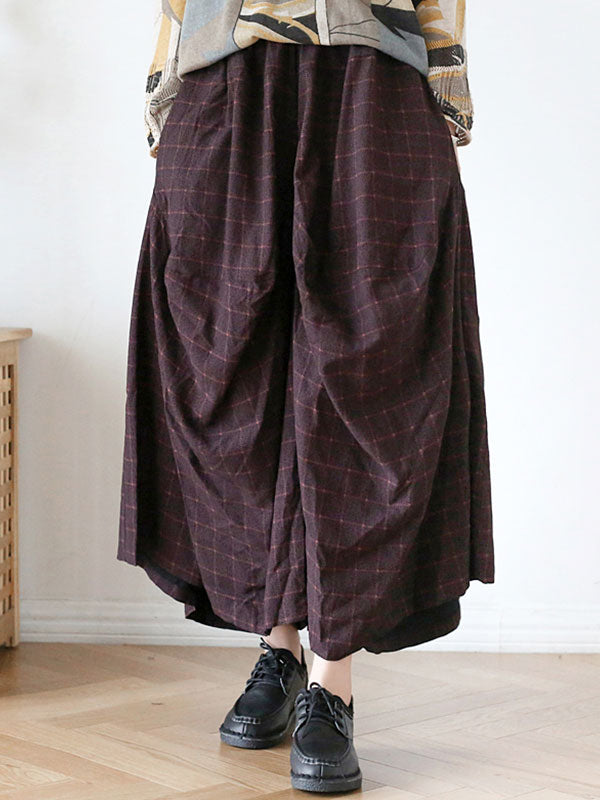 Pantalon de jambe large de la jambe large irrégulière