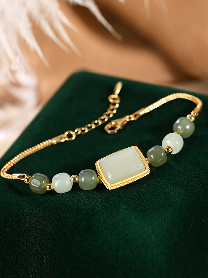 Bracelet de jade de plus de nuit