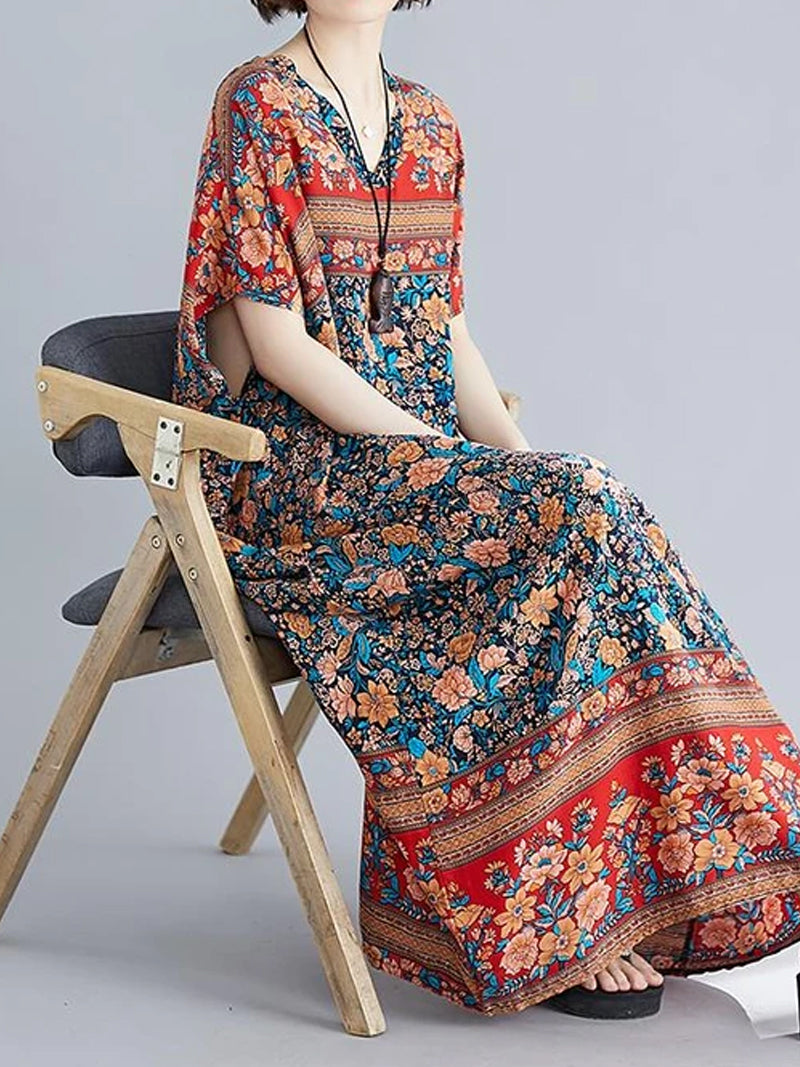 Vient une fois pour régler la robe Kaftan