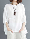 Evatrends Cotton Top, Summer wear, Bat sleeves, Plain top, Round Neck Wear With Jeans pant or Trouser