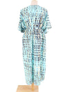 Evatrends cotton gown robe printed kimonos, Outerwear, Nightwear, Rayon, Board Sleeves, Different colors, Tie Dye print, Belted