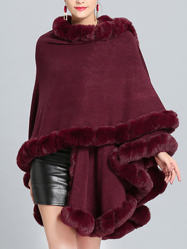 Poncho fino e sofisticado Cape Cardigan Cape Cardigan