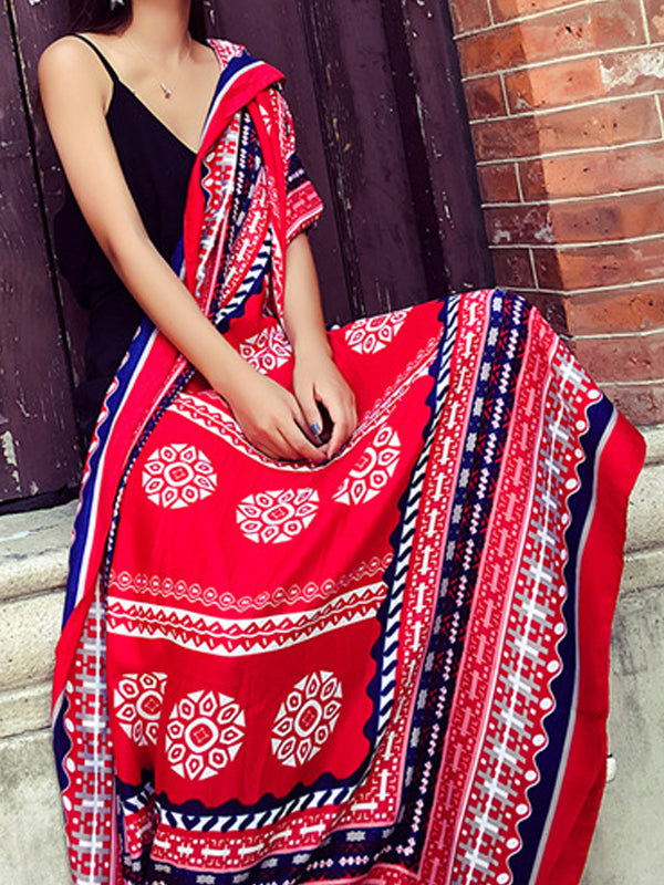 Mandala a présenté l'écharpe