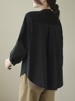 Women's Retro Cotton Shirt