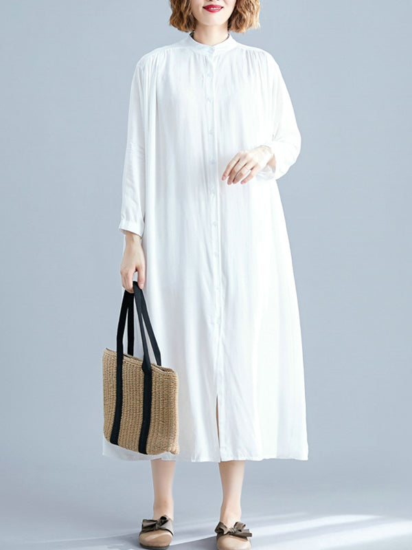 Elle est toute robe de chemise midi tiki