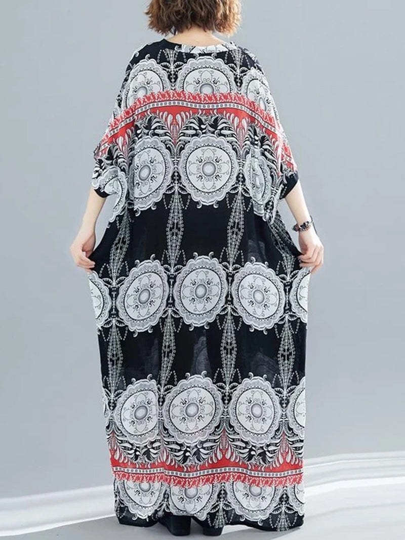 Mais para dar vestido Kaftan