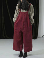Jewel algodão de pernas largas Dungarees (somente EUA)