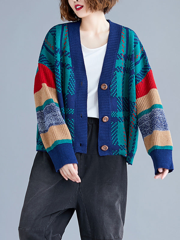 Rendre le mien Cozy Fair Isle Cardigan Pull