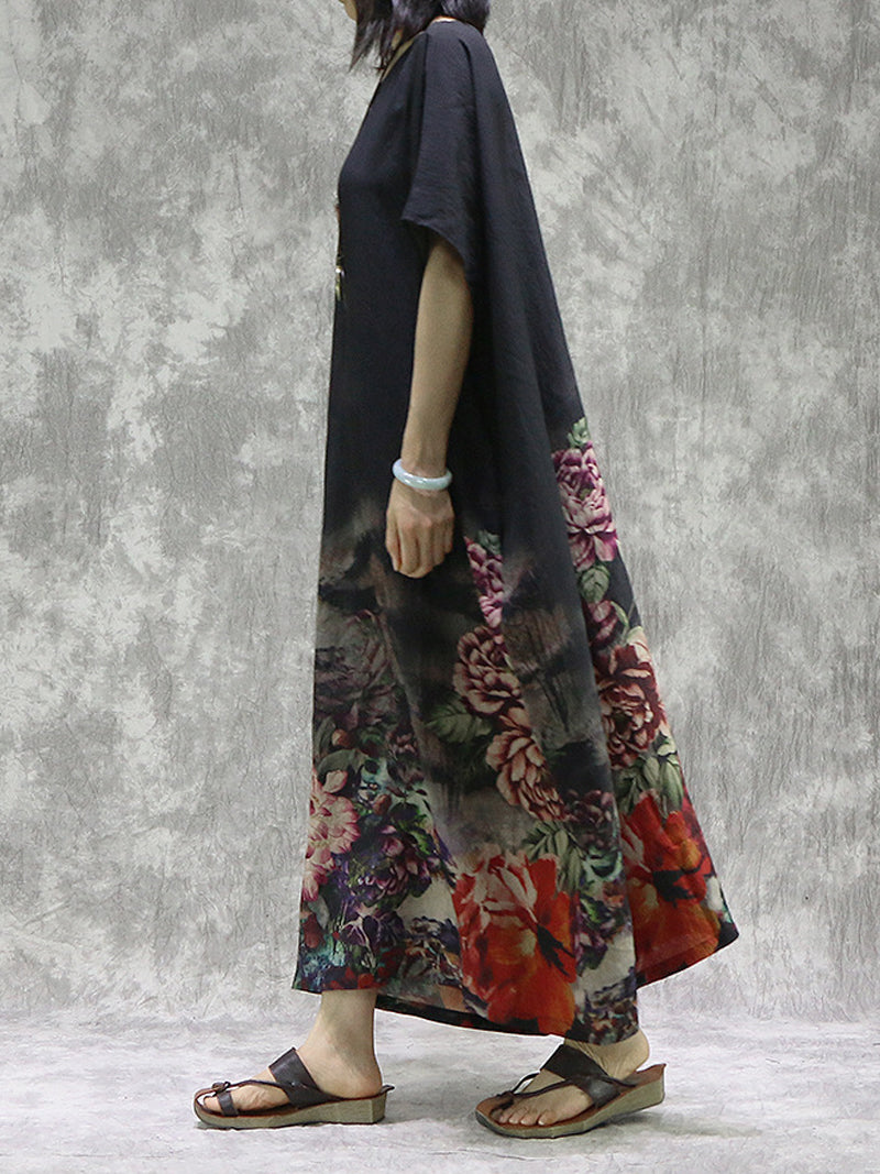 Sinto -me bem para mim vestido de kaftan