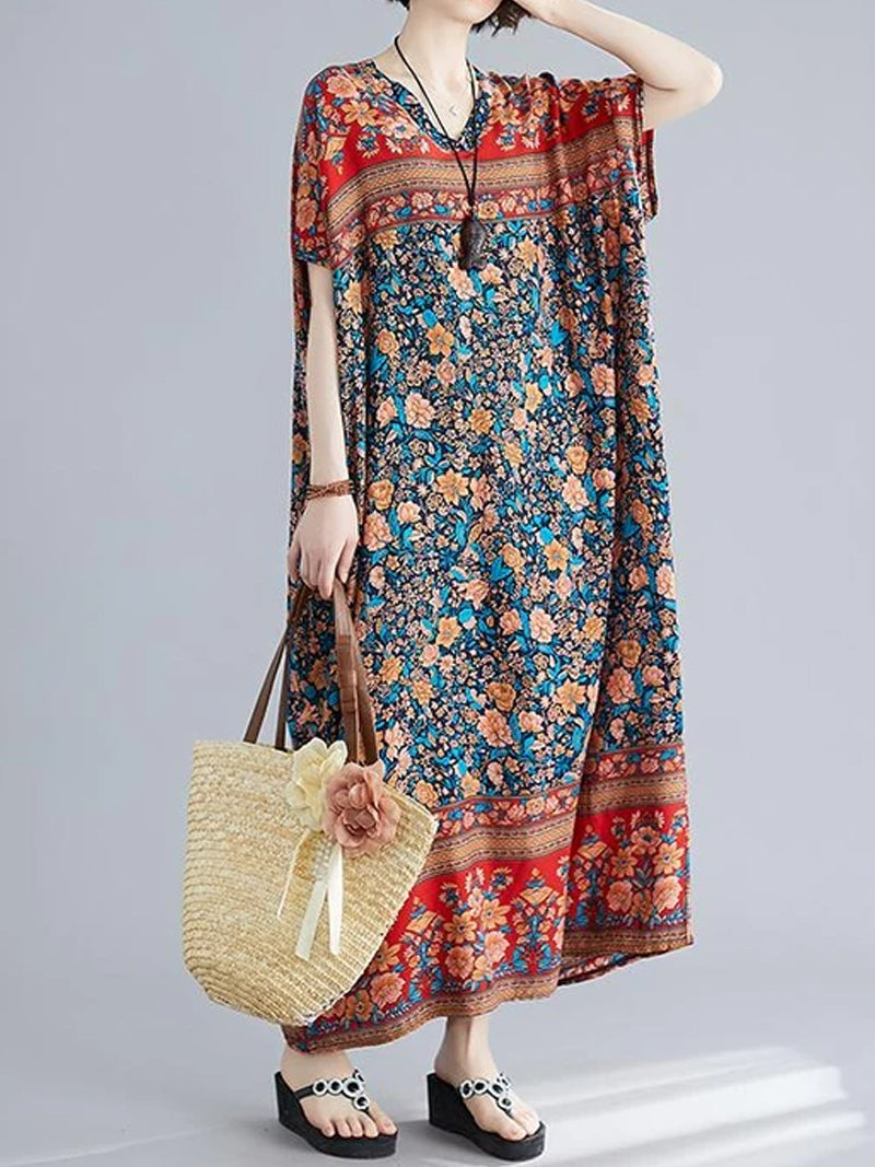 Vient une fois pour régler la robe Kaftan