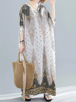 Bom vestido de kaftan vivo
