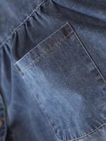 Women's A-line Denim Dress