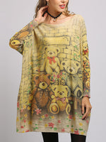 Love You Teddy Sweater Top