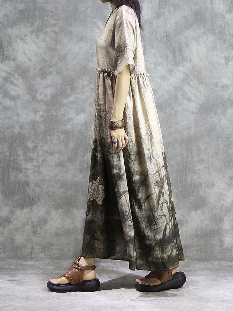 Over the Stars Smock Robe