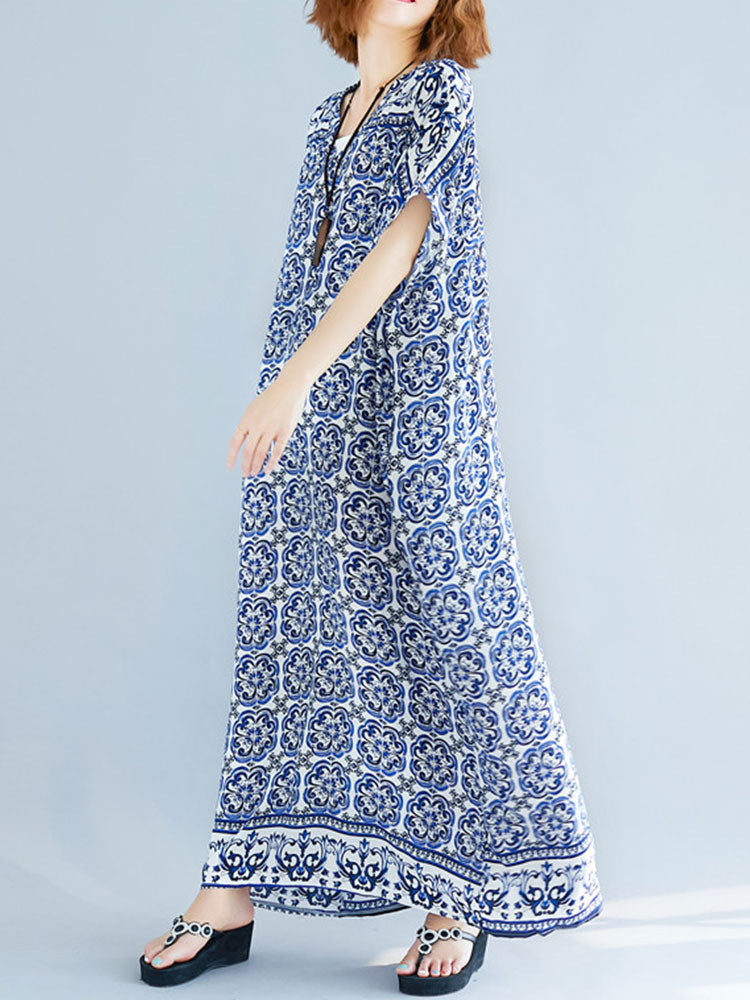 A pris une robe de kaftan promenade