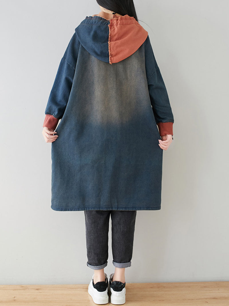 Ici je pose du manteau