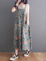 Loose Fit Denim Dungaree