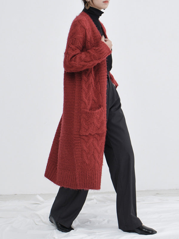 Meu coração! Cardigan de tricô