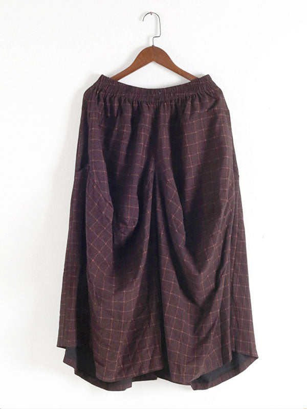 Pantalon de jambe large de la jambe large irrégulière