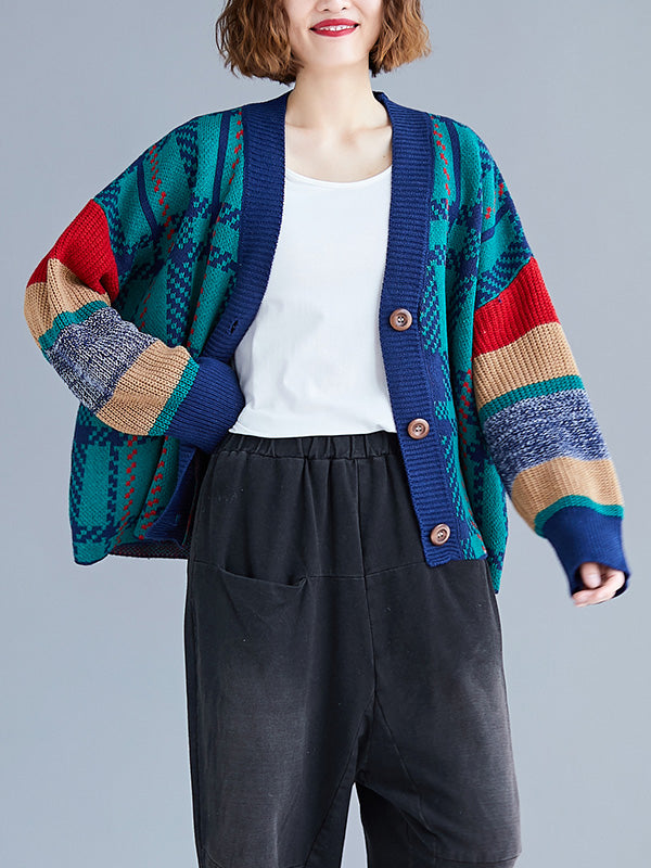 Rendre le mien Cozy Fair Isle Cardigan Pull