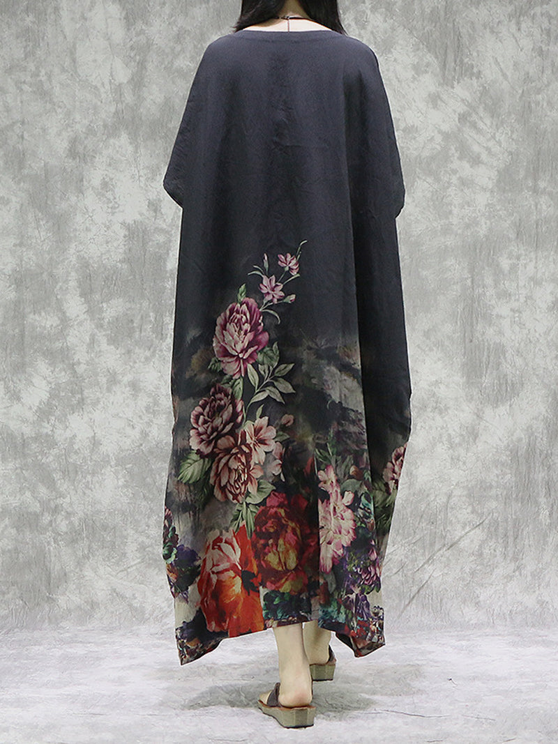 Sinto -me bem para mim vestido de kaftan