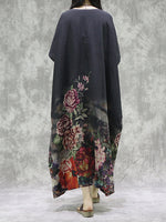 Sinto -me bem para mim vestido de kaftan