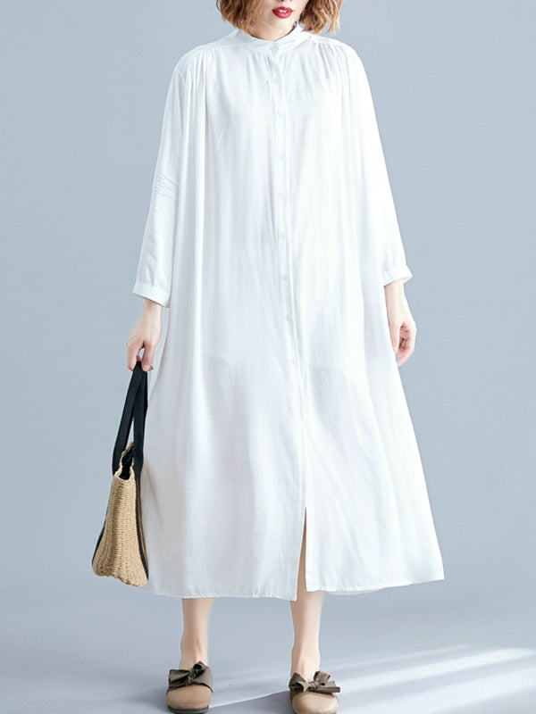 Elle est toute robe de chemise midi tiki