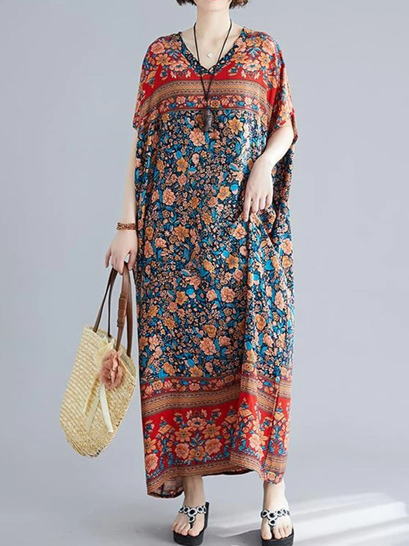 Vient une fois pour régler la robe Kaftan