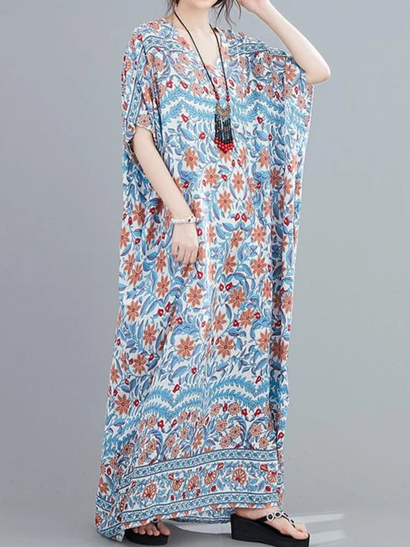 Está bem, vestido de kaftan