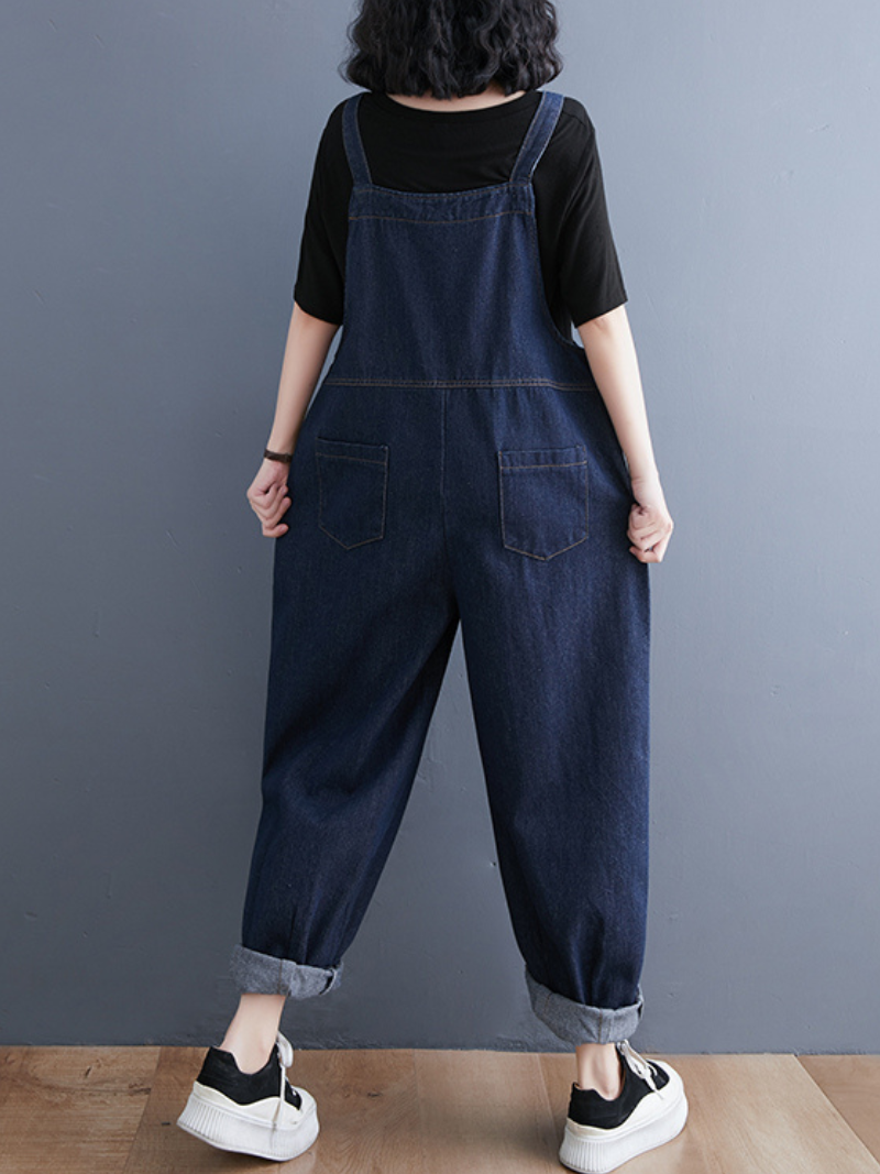 Women's Blue New Overalls 