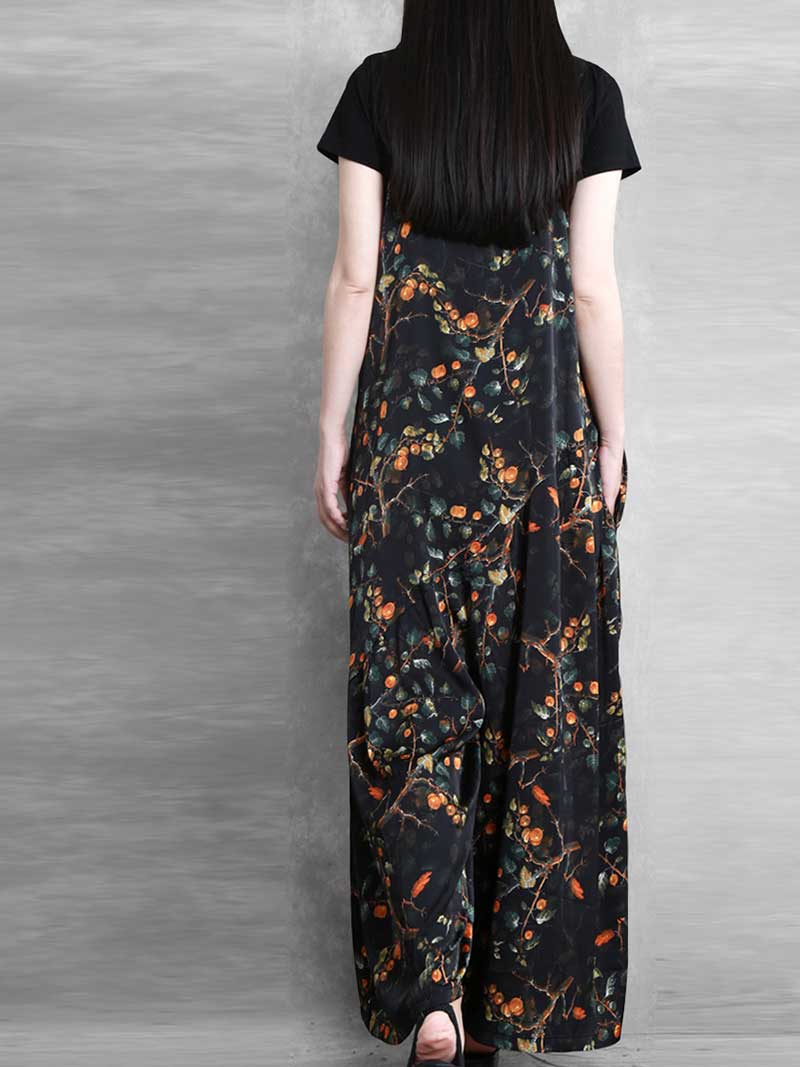 Flowy Silk Overall for Women