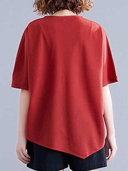 Women's Half Sleeves Elastic Tops