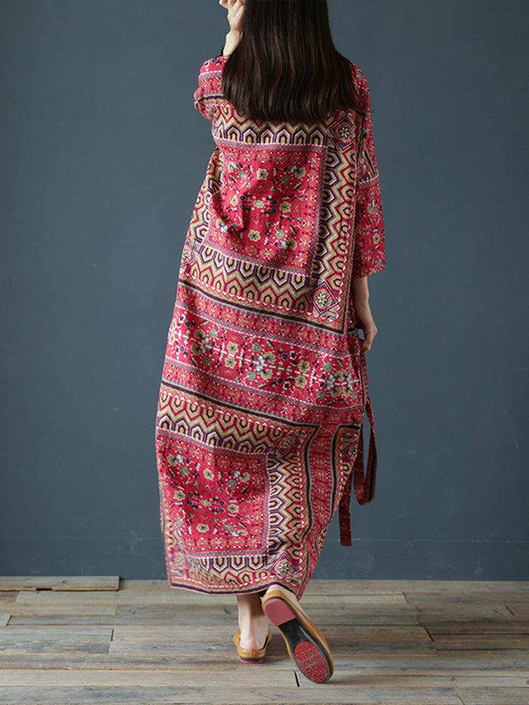 Women's Print Maxi Dress