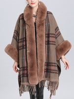 Cardigan de pescoço de borda de borda extravagante