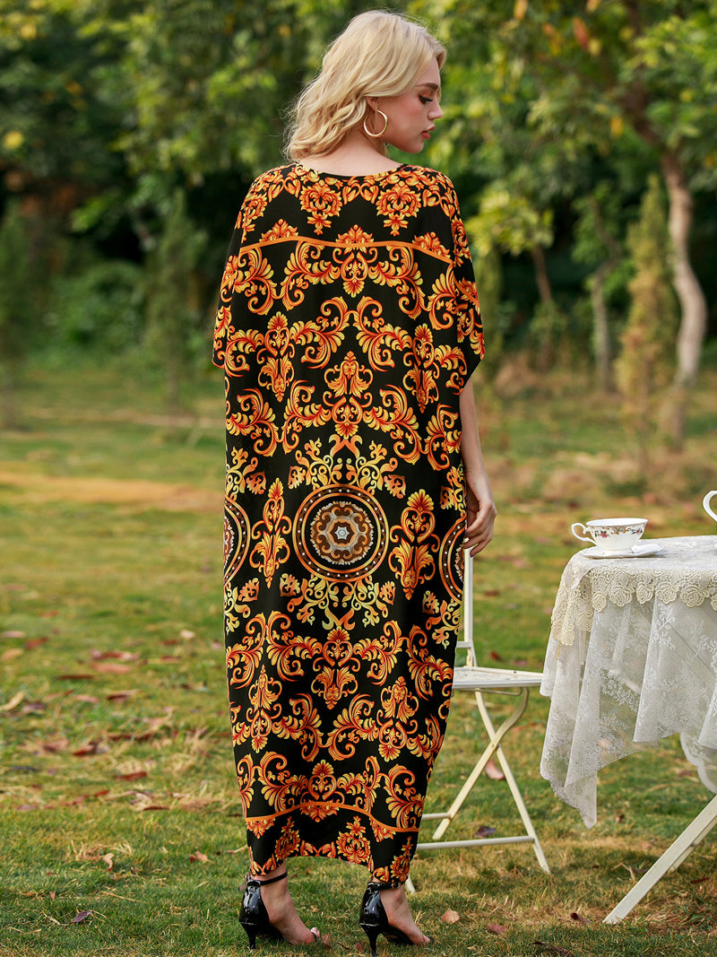 Fear Of Losing You Kaftan Dress