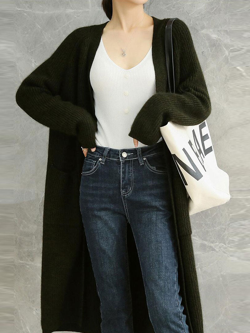 Chaque fois que j'entends un long cardigan