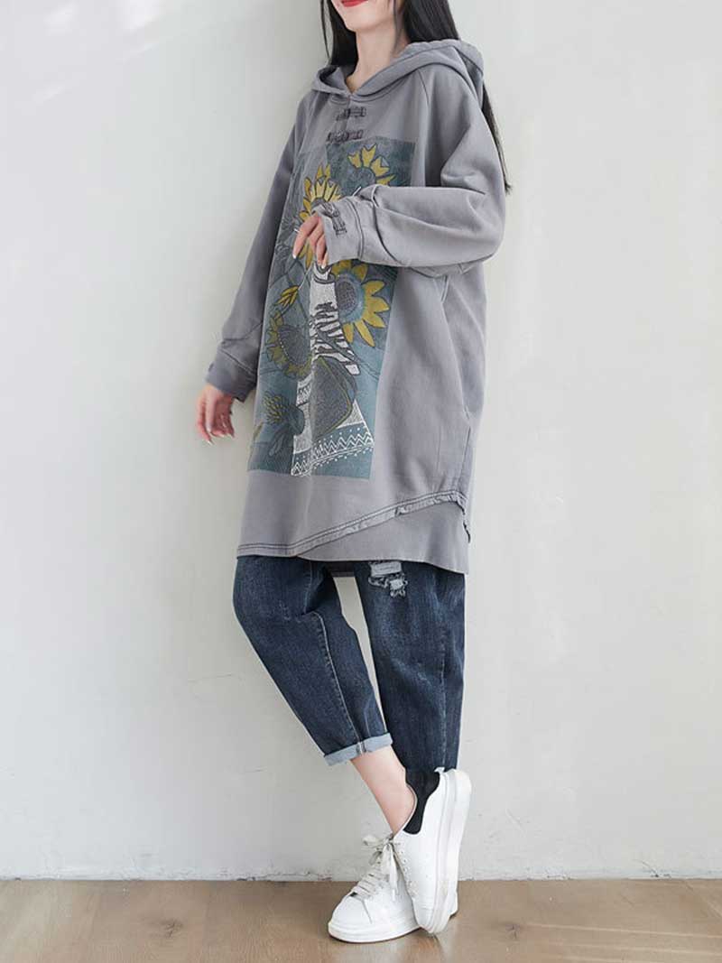 City of Stars Floral Print Cabin Pull MIDI Robe